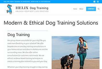 Helix Dog Training